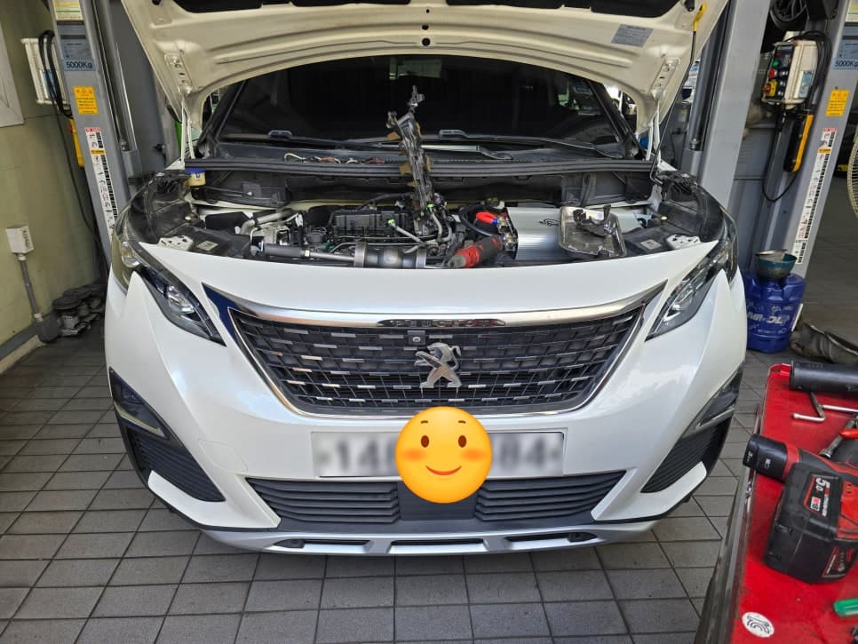 푸조 3008 GT, 흡기 카본과 고착된 인젝터 정비