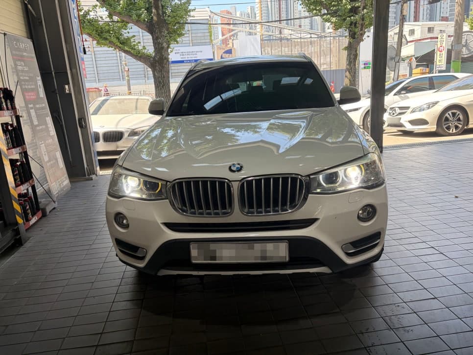 BMW X3 xDrive20d 입고 차량